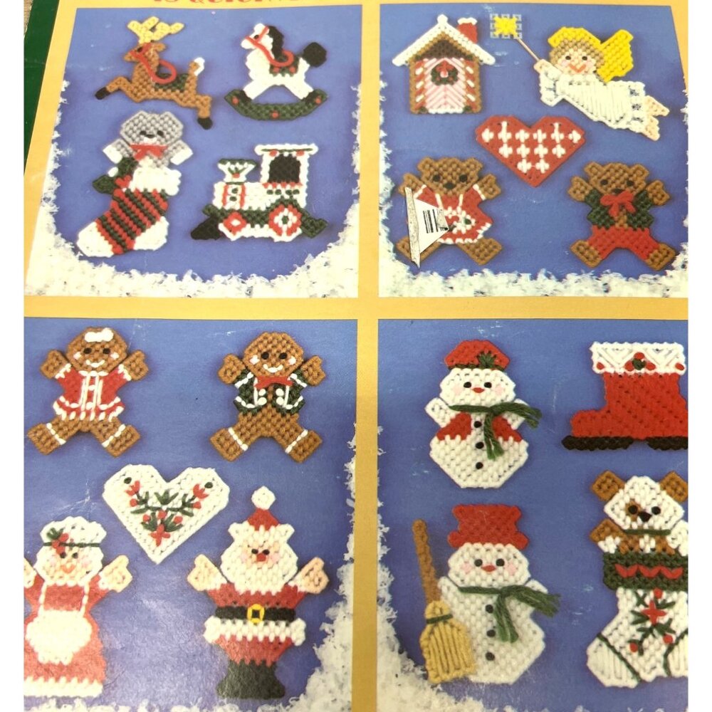 Christmas Minis In Plastic Canvas By Dick Martin